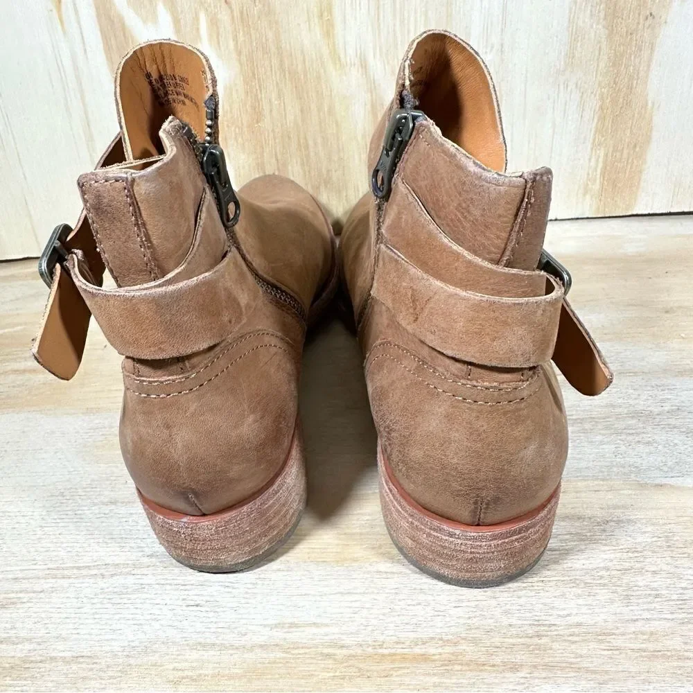 Kork Ease Viki Leather Ankle Boots Women’s Size 6